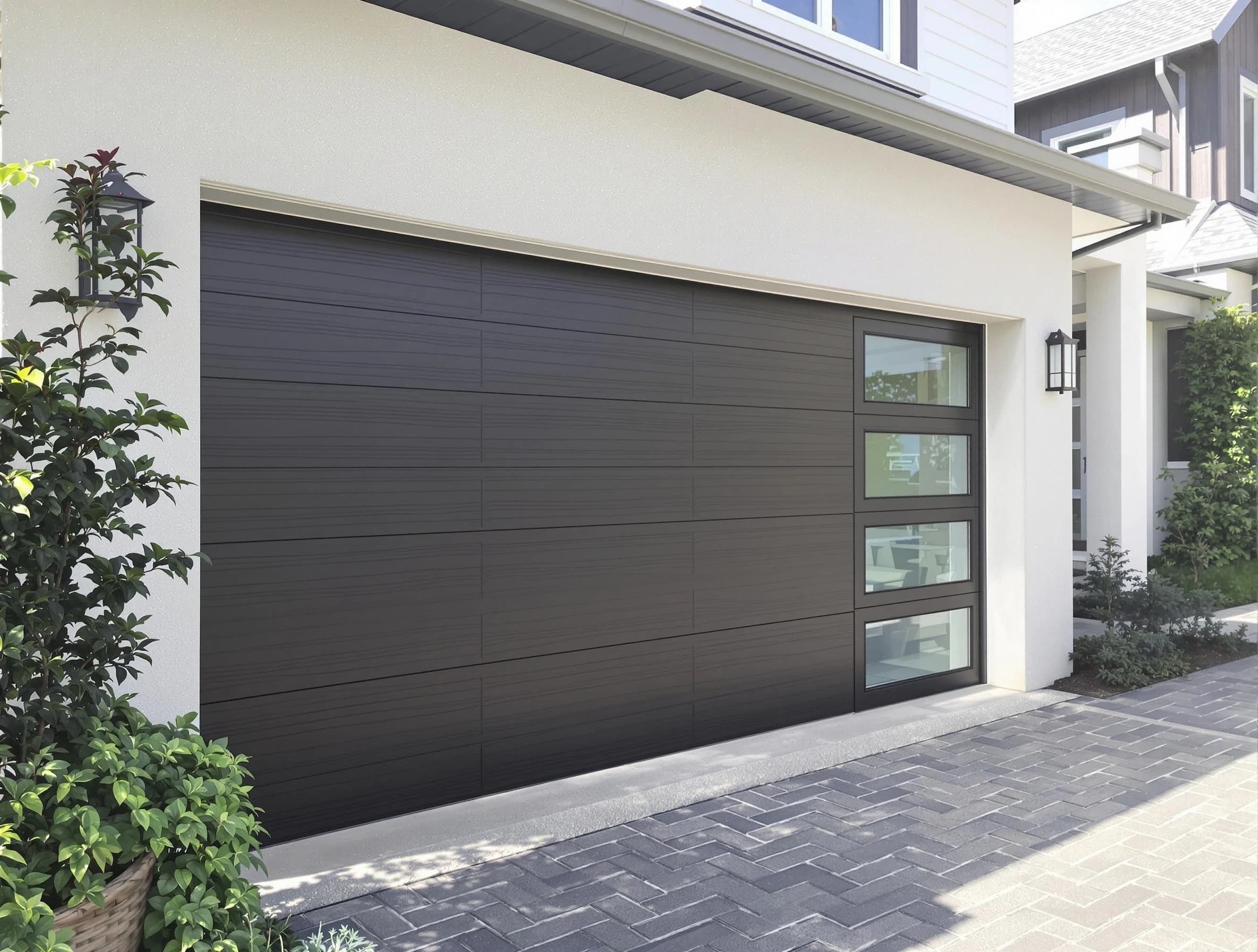 Custom garage door installation by Plainfield Garage Door Repair in Plainfield