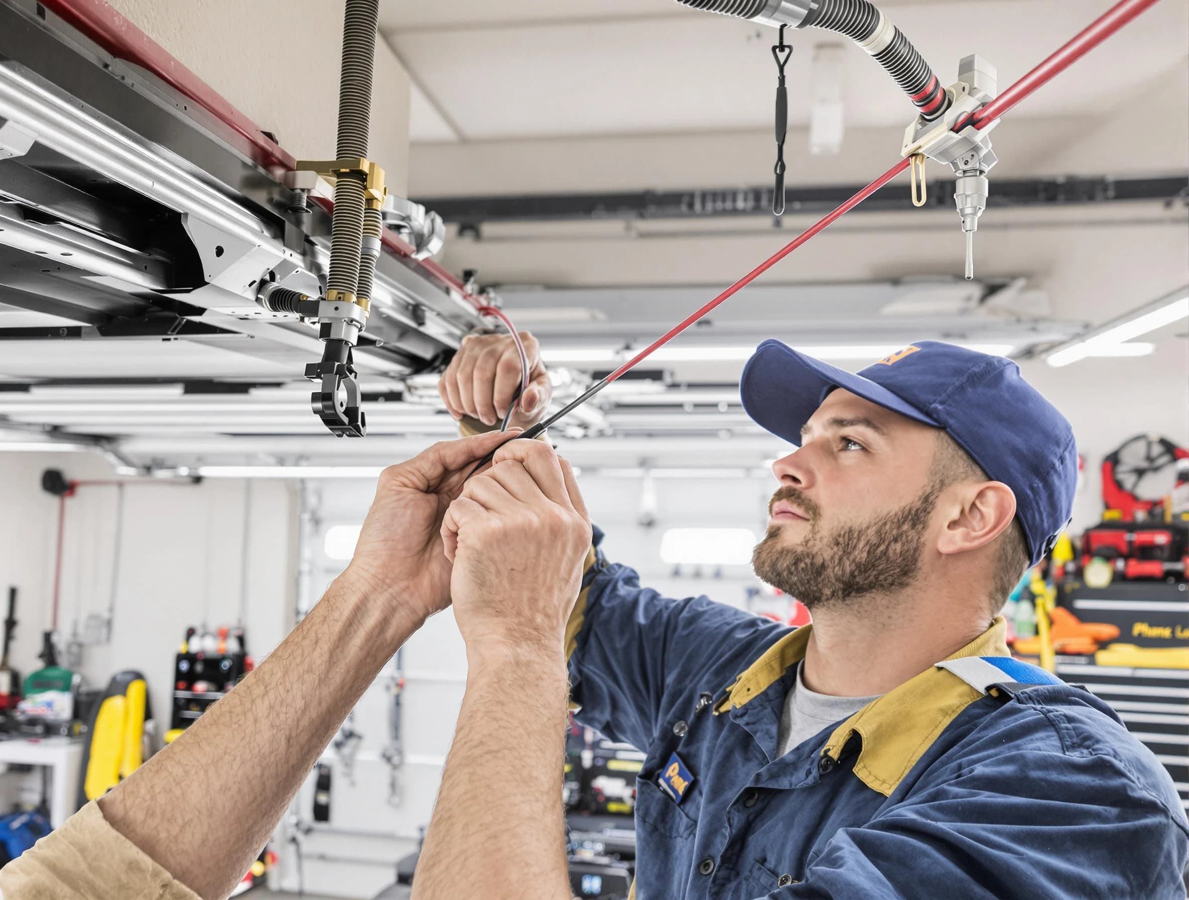 Garage Door Cable Repair in Plainfield